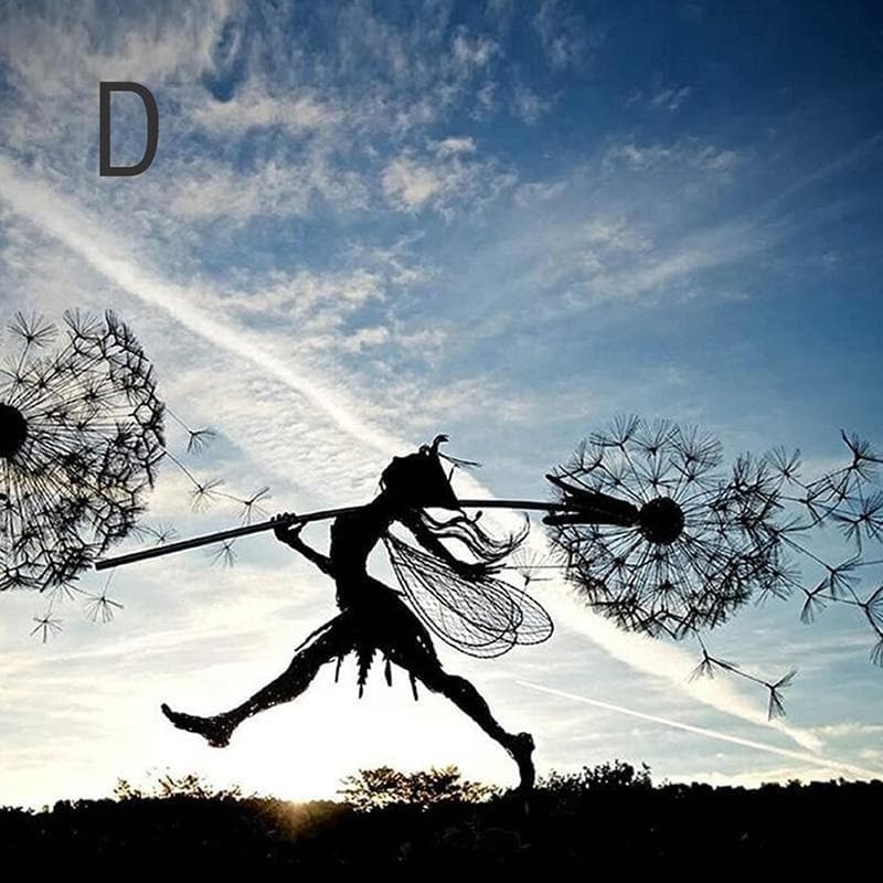 Dandelion Sculpture - Perfect Wonderland Garden Decoration