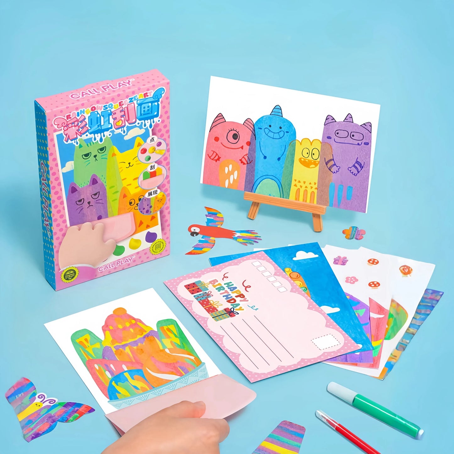 Creative Kids Scraper Painting Kit